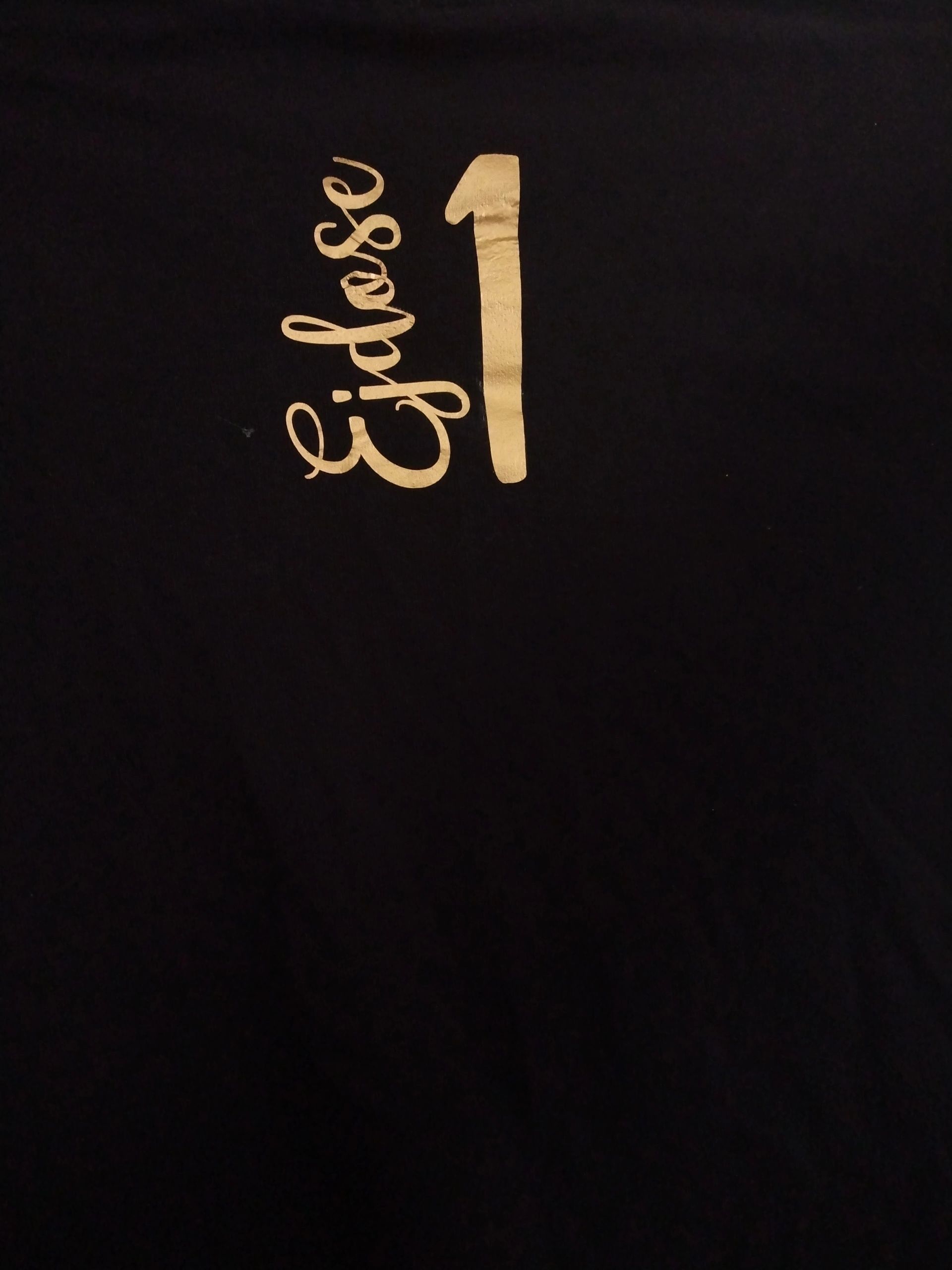 Back of Ej Dose Seals Sixers T-Shirt